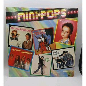 Vintage Mini Pops Lp 1982 K-Tel NC 558 Vintage Album ABBA Blondie and More